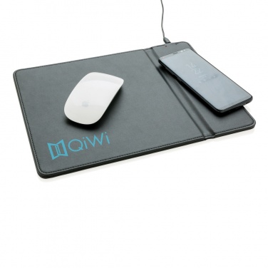 Logo trade promotional items picture of: Mousepad with 5W wireless charging