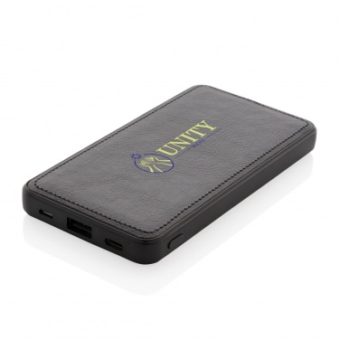 Logo trade promotional gifts image of: Tusca 10.000 mAh PU powerbank