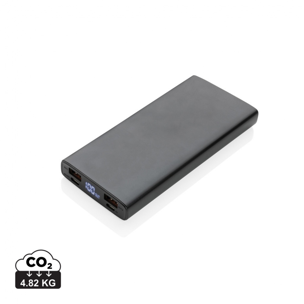 Logo trade promotional products image of: Aluminium 18W 10.000 mAh PD Powerbank