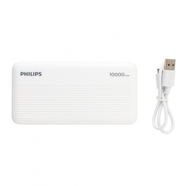 Logotrade promotional gifts photo of: Philips 10.000 mAh slim powerbank