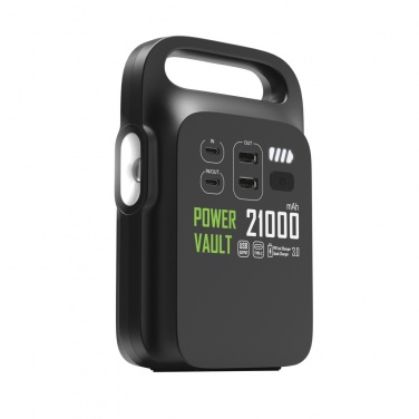 Logo trade corporate gifts picture of: Power Vault RCS rplastic 21000 mAh portable power station