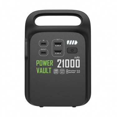 Logo trade corporate gifts picture of: Power Vault RCS rplastic 21000 mAh portable power station