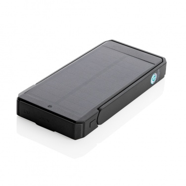 Logotrade advertising products photo of: Skywave RCS recycled plastic solar powerbank 10000 mAh