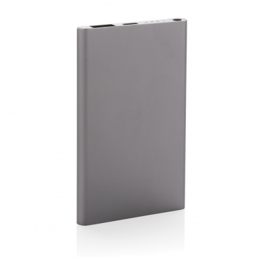 Logotrade corporate gift picture of: RCS recycled plastic/aluminum 4000 mah powerbank with type C