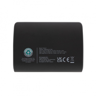 Logotrade promotional item picture of: FlashCharge RCS rplastic 10000 mah fast charge powerbank