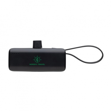 Logotrade business gift image of: Powerlink RCS rplastic 3000 mAh powerbank iOS connector