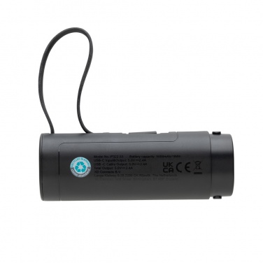 Logo trade promotional giveaways image of: CycleCell 5000 mah removable battery powerbank