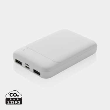 Logo trade promotional products picture of: RCS recycled plastic 5.000 mAh powerbank