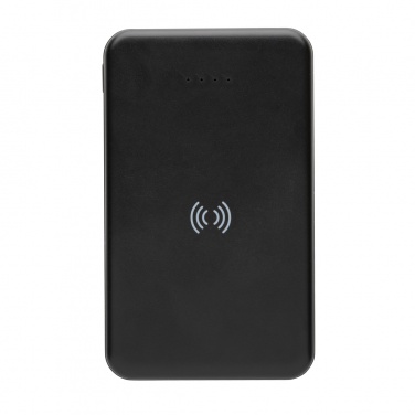 Logo trade business gift photo of: RCS recycled plastic 5.000 mAh 5W wireless powerbank