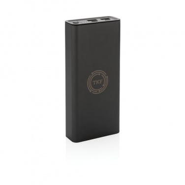 Logotrade advertising product image of: Terra RCS recycled 20W aluminium powerbank 20.000 mAh