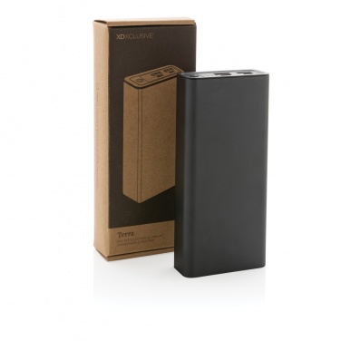 Logotrade corporate gifts photo of: Terra RCS recycled 20W aluminium powerbank 20.000 mAh