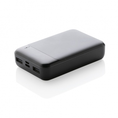 Logo trade promotional item photo of: RCS standard recycled plastic 10.000 mAh powerbank