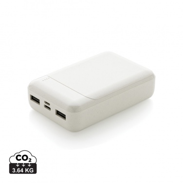 Logo trade corporate gift photo of: RCS standard recycled plastic 10.000 mAh powerbank