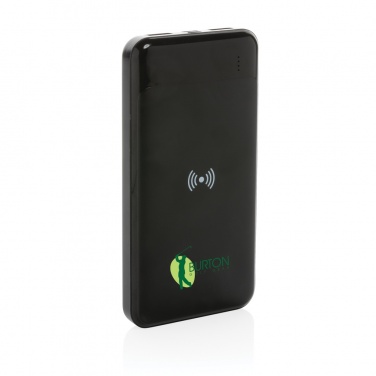 Logotrade promotional merchandise image of: RCS standard recycled plastic wireless powerbank