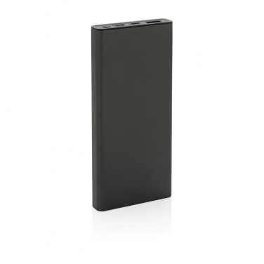 Logo trade promotional giveaways picture of: Terra RCS recycled 18W aluminium powerbank 10.000 mAh