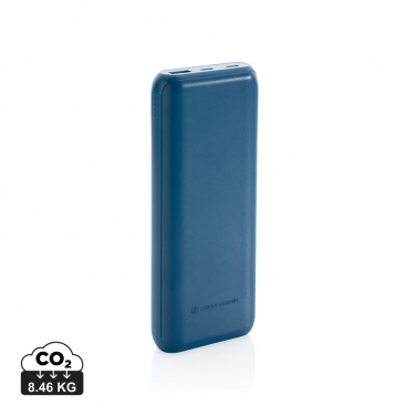 Logo trade promotional merchandise image of: Urban Vitamin Pasadena 20.000 mAh 18W PD powerbank