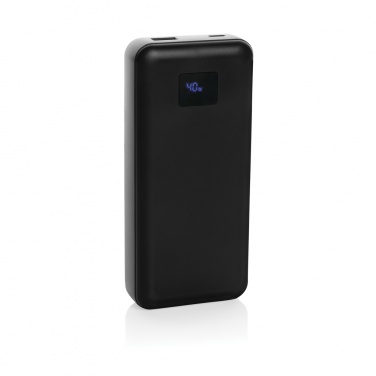 Logo trade promotional items image of: Gridley RCS rplastic 20000 65W laptop powerbank