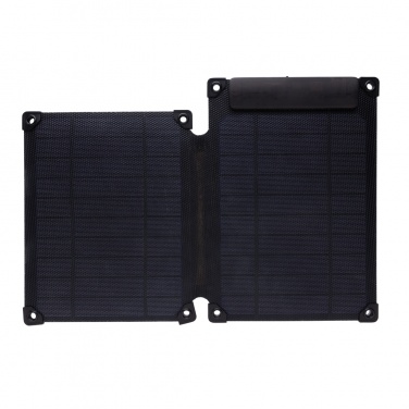 Logo trade promotional item photo of: Solarpulse rplastic portable Solar panel 10W