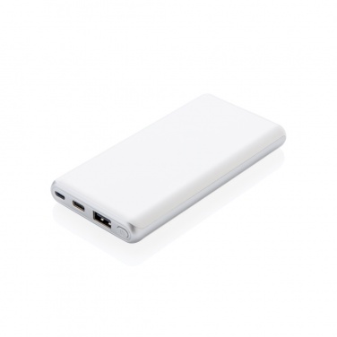 Logo trade promotional items image of: Ultra fast 10.000 mAh powerbank with PD