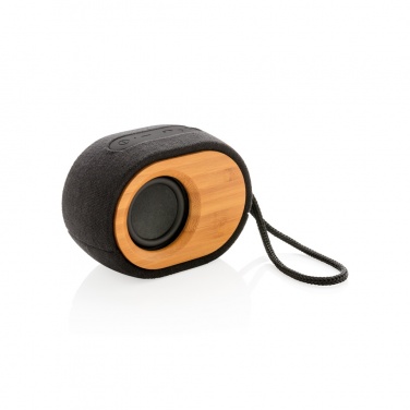 Logo trade promotional gifts image of: Bamboo X  speaker