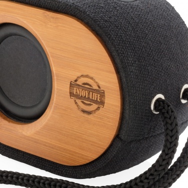 Logo trade promotional items image of: Bamboo X  speaker