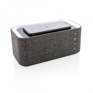 Logotrade promotional gift image of: Vogue wireless charging speaker