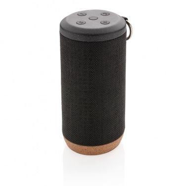 Logo trade promotional giveaway photo of: Baia 10W wireless speaker, cork