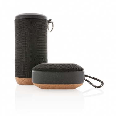 Logo trade promotional giveaways picture of: Baia 10W wireless speaker, cork