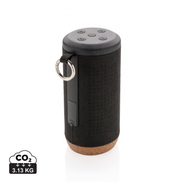 Logo trade promotional gift photo of: Baia 10W wireless speaker, cork