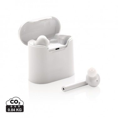 Logo trade promotional gifts picture of: Liberty wireless earbuds in charging case