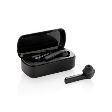 Logotrade promotional items photo of: Free Flow TWS earbuds in charging case