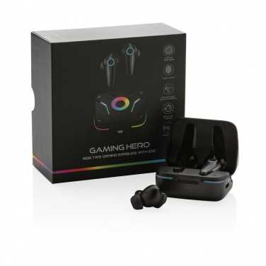 Logotrade corporate gifts photo of: RGB gaming earbuds with ENC