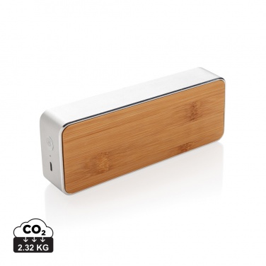 Logotrade advertising product image of: Nevada Bamboo 3W wireless speaker