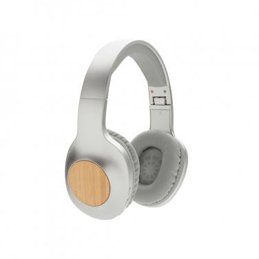 Logotrade advertising product picture of: Dakota Bamboo wireless headphone