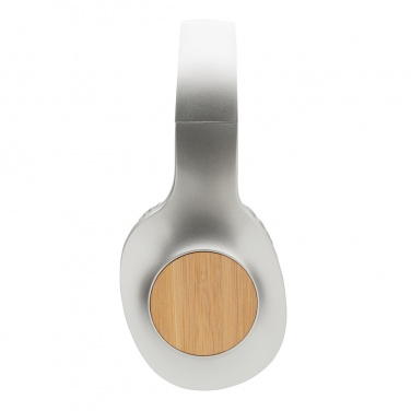 Logo trade promotional product photo of: Dakota Bamboo wireless headphone