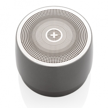 Logo trade business gifts image of: Swiss peak 5W wireless bass speaker