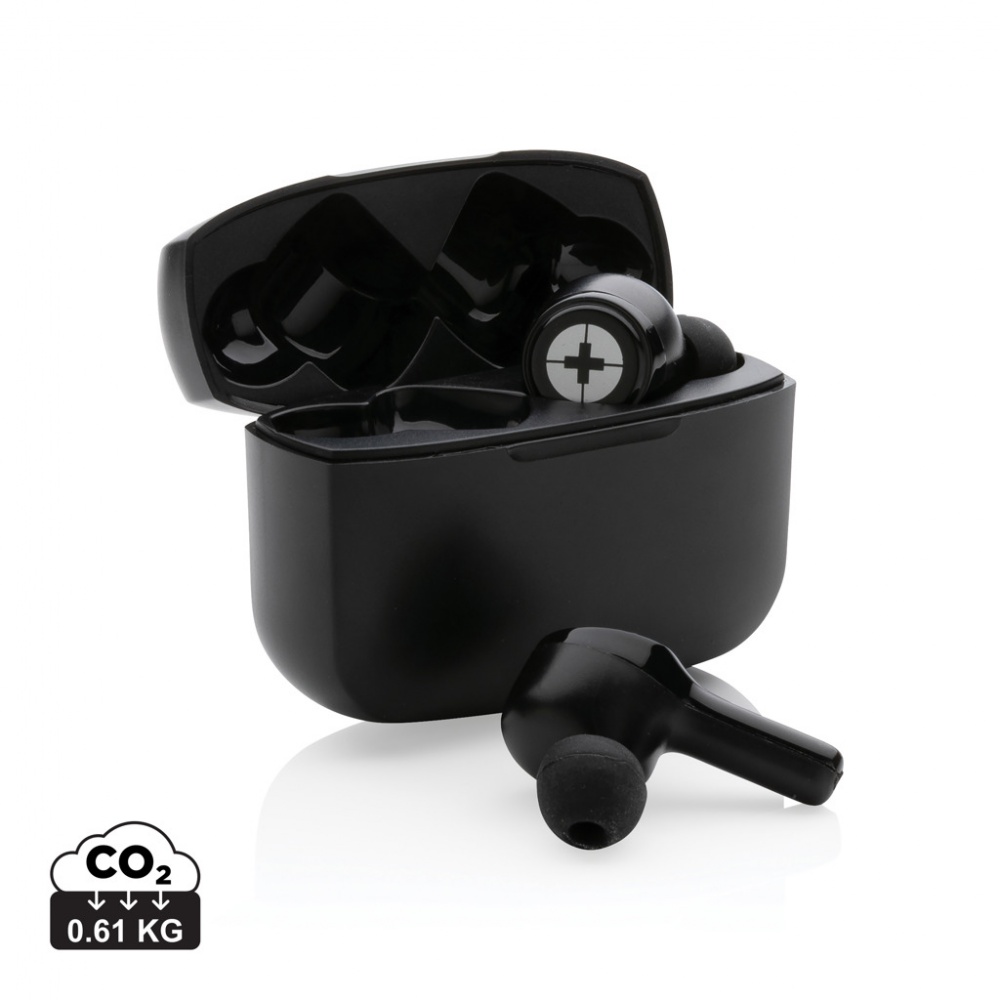 Logotrade promotional item image of: Swiss Peak ANC TWS earbuds