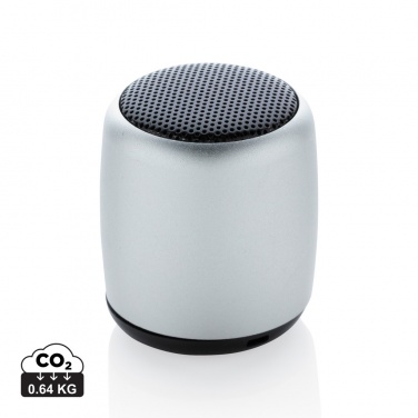 Logo trade advertising products picture of: Mini aluminium wireless speaker