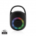 RCS recycled plastic Lightboom 5W Clip speaker, black