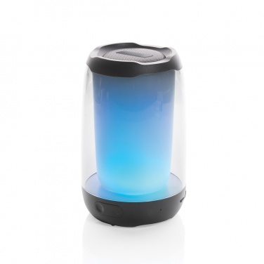 Logotrade promotional gift image of: RCS recycled plastic Lightboom 5W speaker