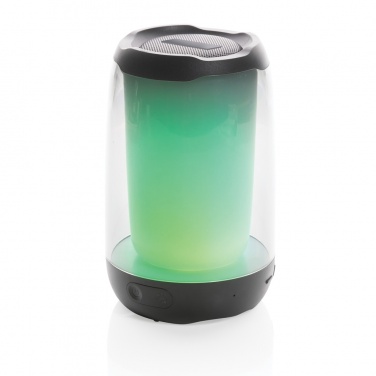 Logo trade promotional merchandise photo of: RCS recycled plastic Lightboom 5W speaker