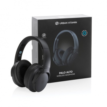 Logotrade promotional merchandise image of: Urban Vitamin Palo Alto RCS rplastic headphone