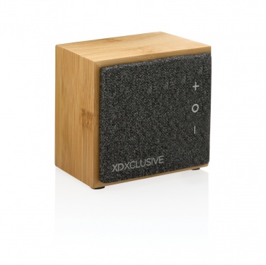 Logo trade promotional giveaways image of: Wynn 5W bamboo wireless speaker