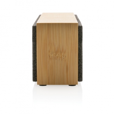 Logotrade business gift image of: Wynn 10W bamboo wireless speaker