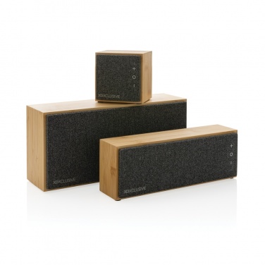 Logotrade promotional item picture of: Wynn 10W bamboo wireless speaker