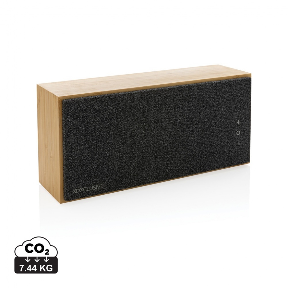 Logotrade business gift image of: Wynn 20W bamboo wireless speaker