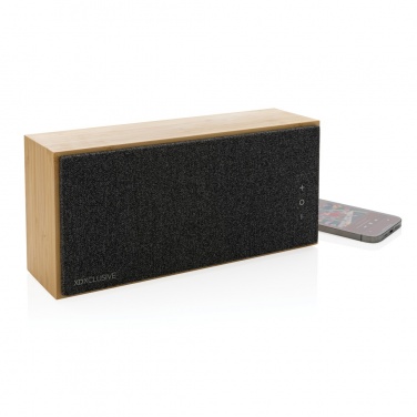 Logotrade promotional merchandise photo of: Wynn 20W bamboo wireless speaker