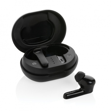 Logotrade corporate gift picture of: RCS standard recycled plastic TWS earbuds