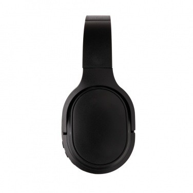 Logo trade promotional items picture of: RCS recycled plastic Elite Foldable wireless headphone