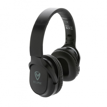 Logotrade corporate gift picture of: RCS recycled plastic Elite Foldable wireless headphone